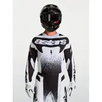 Alpinestars Techstar Swan Heren Jersey Wit/Zwart XL Mannen