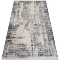 Rugsx FROJE 1748 Abstractie – Scandinavische stijl, met textuur, modern crème / grijs 120x170 cm