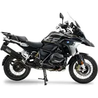 Gpr Exclusive Furore-x Titanio Nero Bmw R 1250 Gs 19-20 Gehomologeerde Slip On Uitlaatdemper