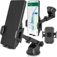 Gockowiak Universele autotelefoonhouder met zuignap voor raam/dashboard