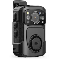 Semoic B4K5 4K Bodycamera IP68 GPS Bodycam 128GB Politiecamera 2160P Video-Opname Oplaadstation Nachtzicht Minicamera