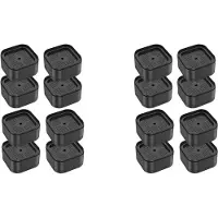 Typecat 16 Stuks Meubelverhogers, Zware Bed-, Stoel- en Tafelverhogers, Antislip Voetkussen voor Vloermeubilair