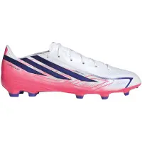 Adidas F50 Hyperfast League Gras Voetbalschoenen (FG) Wit Paars Roze