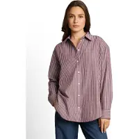 Tom Tailor Blouse pruim / wit