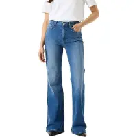 Garcia Isabella dames Jeans, 30/32, Blauw, Flared fit