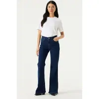Garcia Isabella dames Jeans, 25/30, Blauw, Flared fit