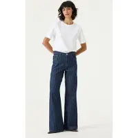 Garcia Celia wide dames Jeans, 31/30, Blauw, Wide fit