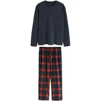 Next Pyjama lang navy / rood