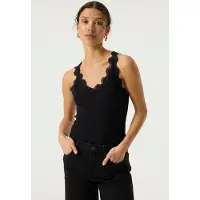 Garcia dames Top, XXL, Zwart