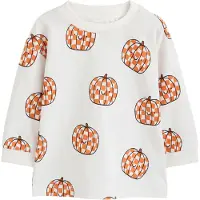 Next Shirt crème / oranje / zwart