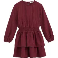 We fashion Jurk wijnrood