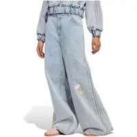 Adidas Originals Care Bear Wide Leg Hoogzittende Jeans