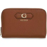 GUESS portemonnee Suzy SLG Zip Around Wallet Cognac bruine