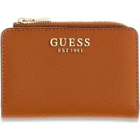 GUESS portemonnee Danielle SLG Zip Around Card Case Ginger oranje