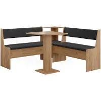 Vicco Hoekbankgroep Roman Goudkleurig Eiken 60 x 60 cm, Model 63014