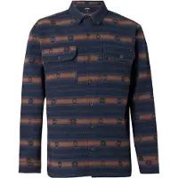 Billabong Overhemd 'Offshore' navy / bruin / kastanjebruin
