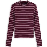 Tommy Hilfiger Shirt 'Essential' rosé / wijnrood