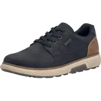 Rieker Heren Sneaker Low RiekerTEX Extrawijd H B3317-00 zwart Blue