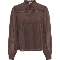 ONLY Blouse 'ONLMadonna' donkerbruin