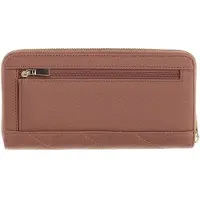 GUESS portemonnee Frances SLG Large Zip Around Wallet Rosewood roze