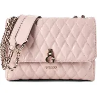 GUESS schoudertas Tamara Convertible Crossbody Flap Light Pink roze
