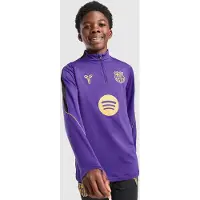 Nike FC Barcelona Strike Trainingstrui 1/4-Zip 2026-2027 Kids Paars Zwart Goud
