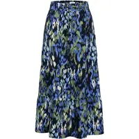 Cecil Rok royal blue/koningsblauw / donkerblauw / olijfgroen / wit