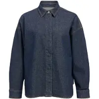 Vila Blouse 'OBJSOLE MAE' donkerblauw