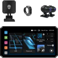 AlienRider M2S Multimedia Systeem voor motorfietsen + Camara's + Wave-Radar