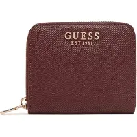 GUESS Laurel || Portemonnee Dames - Ritsportemonnee - Imitatieleer - Rood