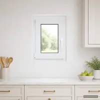 vidaXL Kelderraam RISOR 50 x 55 cm PVC en Glas