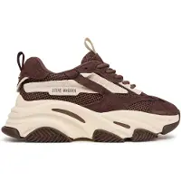 Steve madden Sneakers laag 'Possession' crème / chocoladebruin