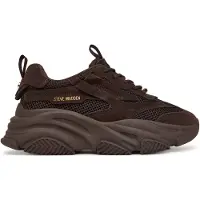 Steve madden Sneakers laag 'Possesion-E' donkerbruin / goud