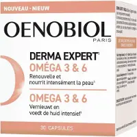 Oenobiol Derma Expert Omega 3 & 6 | Intensieve huidvoeding 30 St Capsules