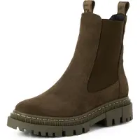 Tamaris Chelsea boots olijfgroen