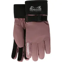 Didriksons Lovas 3, skihandschoenen, junior, roze