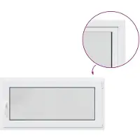 vidaXL Kelderraam RISOR 50 x 55 cm PVC en Glas