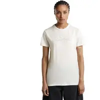Icebreaker - Women's Merino150 TechLite S/S Sparkling Stars - Merinoshirt XL, wit
