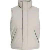 Jack & Jones Bodywarmer 'JJESOHO' lichtgrijs
