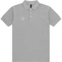 Osaka Polo Unisex Basic Heather Grey-XS