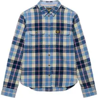 Superdry Blouse blauw / donkerblauw / grijs / wit