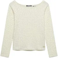 Superdry Shirt zwart / wit