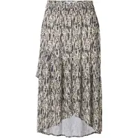 Ulla Popken Rok beige / bruin / antraciet / groen