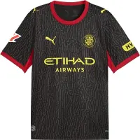 Puma Girona Fc 26/27 Replica Away Short Sleeve T-shirt Zwart M Man