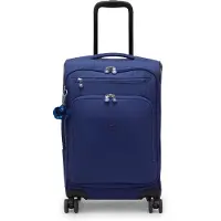 Kipling New Youri 4 wielen Cabinewagen S 55 cm blauw