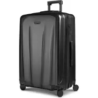 Police New York 4 wielen Trolley L 72 cm met uitbreidingsplooi grijs