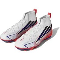Adidas F50 Hyperfast Club Mid Gras / Kunstgras Voetbalschoenen (MG) Kids Wit Paars Roze