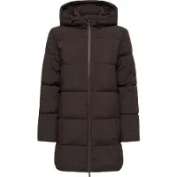 JDY Wintermantel 'JDYLUNA' chocoladebruin