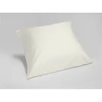 Yumeko Kussensloop Katoensatijn 65x65 Wit - Eco, Bio & Fairtrade