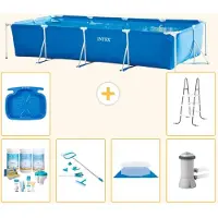 Intex Rechthoekig zwembad - 450x220x84 cm - 7-delig - Model S20852